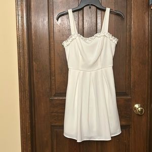 White Graduation Dress